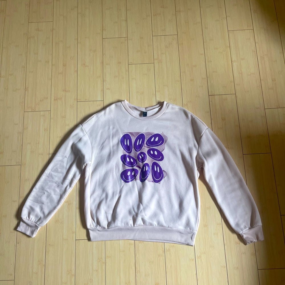 Smiley Face Crew Neck